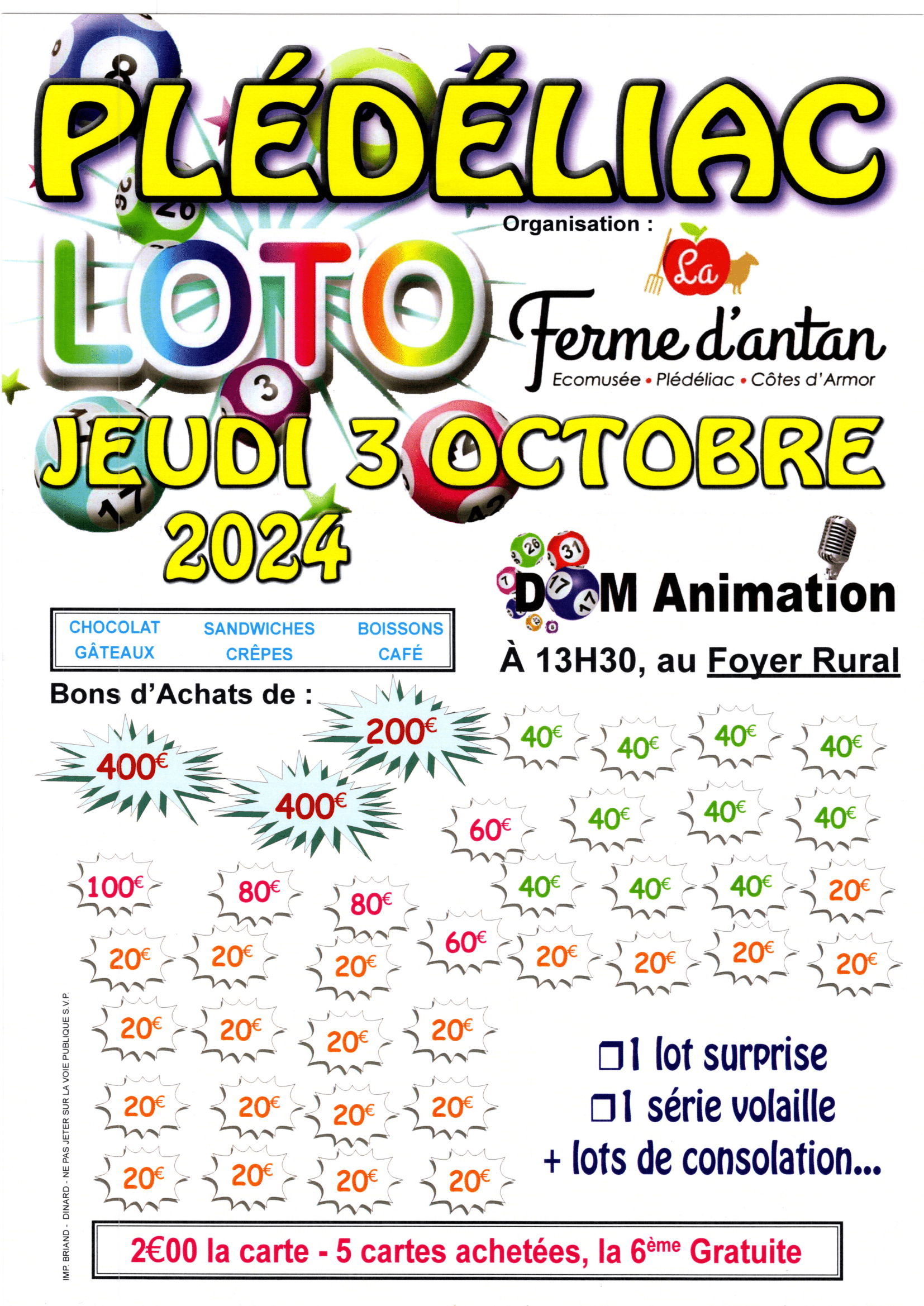 LOTO de La Ferme d’antan