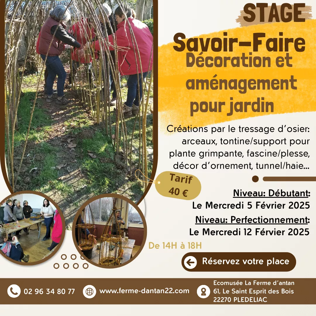 Stage Savoir-Faire Décoration et aménagement pour jardin