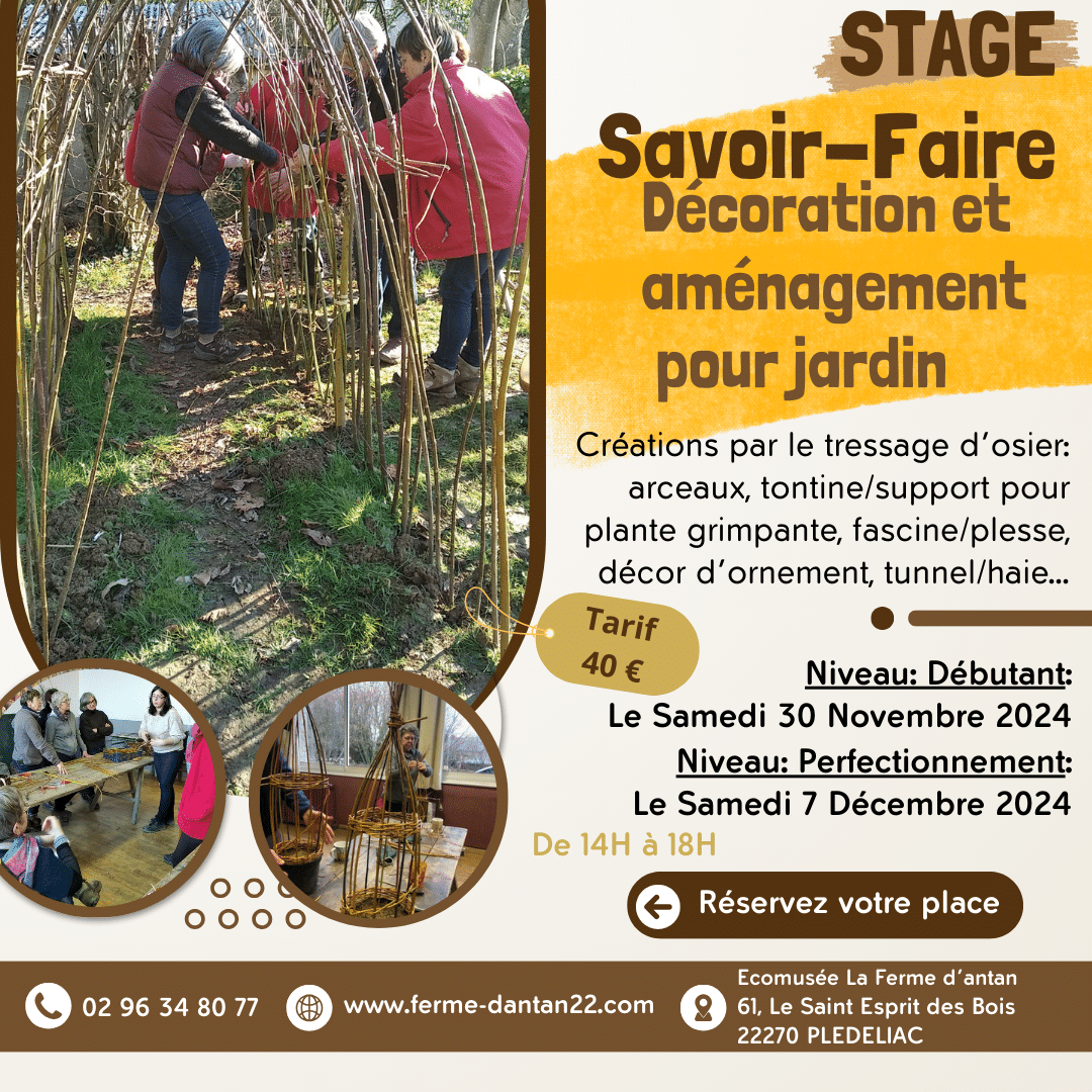 Stage Savoir-Faire Décoration et aménagement pour jardin